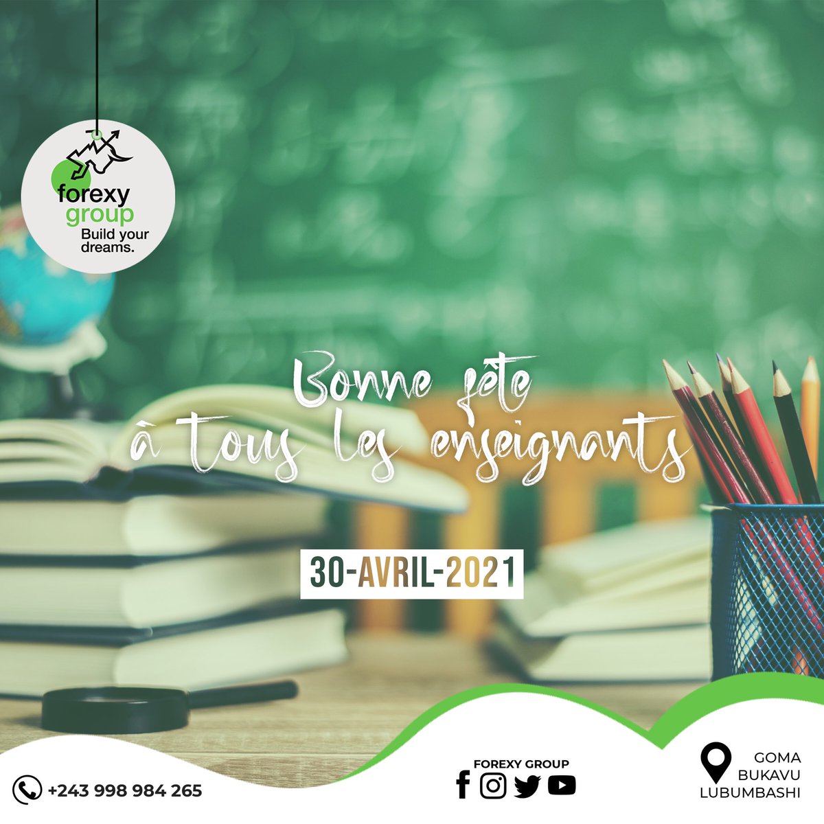 Forexy_g's tweet photo. Bonne fête à tous les enseignants. https://t.co/ct1ENgwjMS