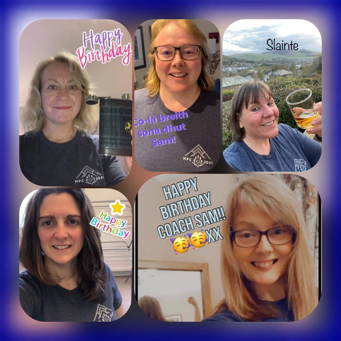 PeakersScotland's tweet photo. Happy birthday to @mypeakchallenge founder @samheughan from some of our Peakers Scotland members! Enjoy your day &amp; thank you for creating such a life changing programme 💪🏻🎉 #peaker4life #peakerstrong #peakerfamily #fitness #lifestyle https://t.co/WJRayCE4Kr