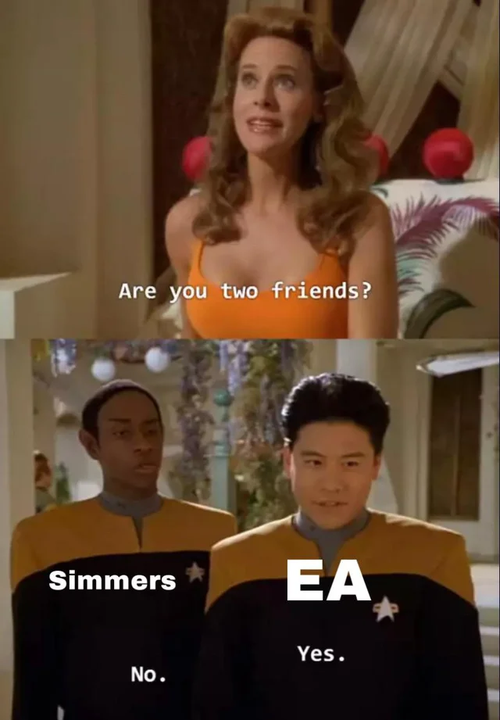 #TheSims4 <a href="/TheSims/">The Sims</a>