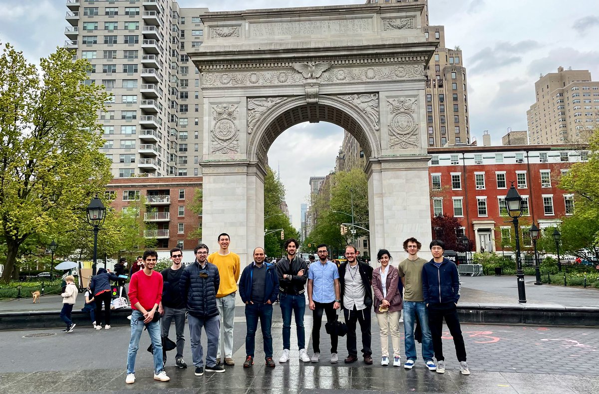 Group photo on a beautiful day in Washington Square Park <a href="/LabShabani/">ShabaniLab</a>
