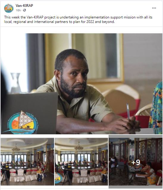 apcc21's tweet photo. APCC participated in the Van KIRAP implementation support mission as a delivery partner and provided updates on the project activities, outputs, and future work plans.
#GCF #Vanuatu #VanKIRAP #ClimateApplications #Agriculture #AgroMet #climateresilience
https://t.co/XxR2WEcpF0 https://t.co/0VwHi7I3C7