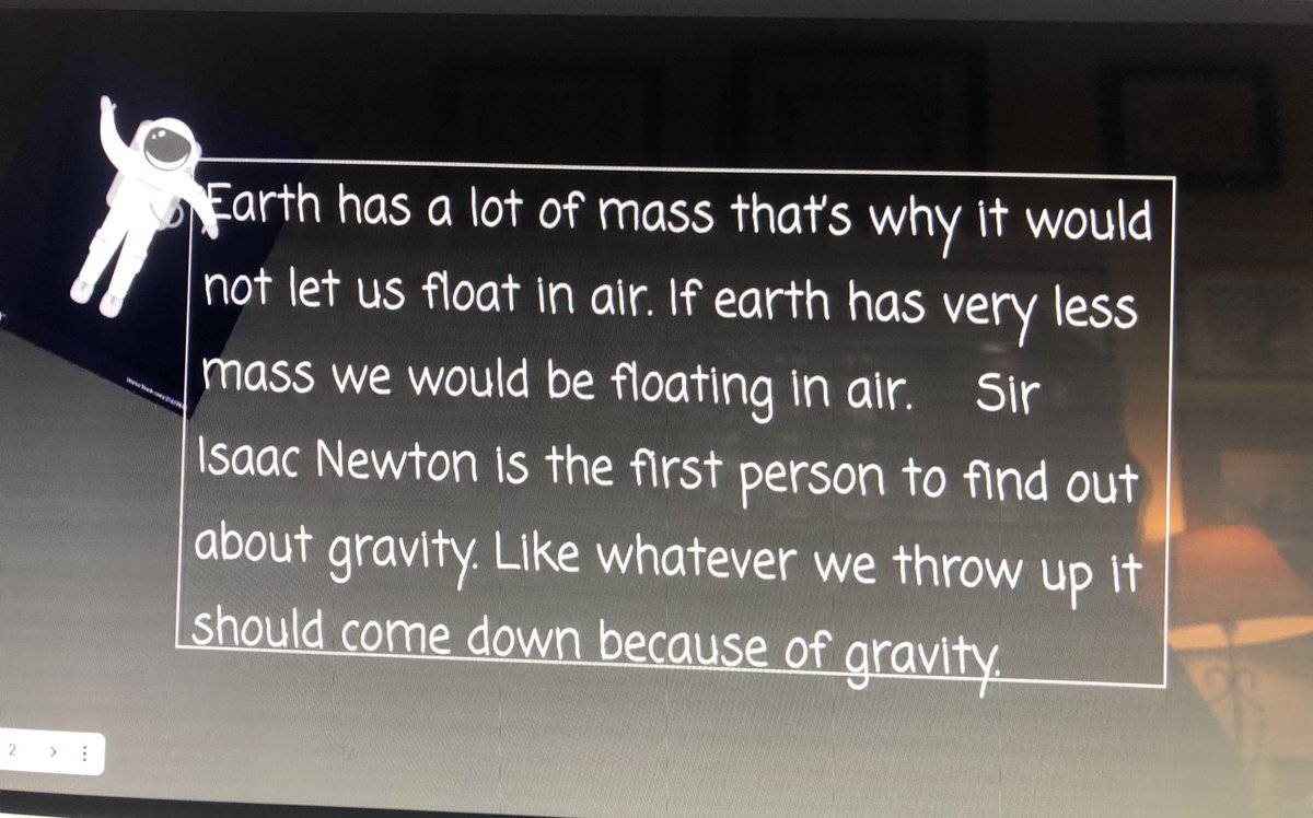 We were all thoroughly impressed by these genius hour projects and loved learning more about the planets and gravity.! Way to go Rishi and Anvi!! <a href="/RLCPrincipal/">Diane Insari</a>