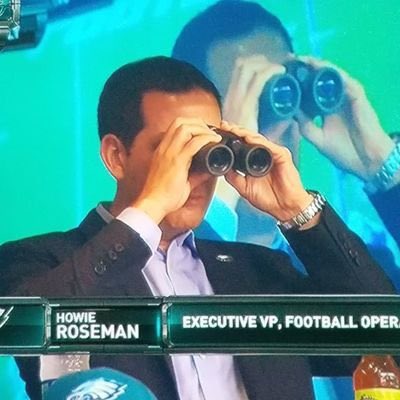 John Clark on Twitter: "Howie Roseman on DeVonta Smith “We feel he can be a  difference maker on and off the field for us” Andy Weidl says he can  highpoint the ball
