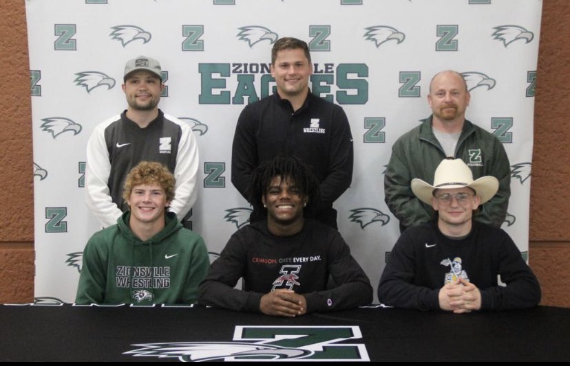 Will_Willems's tweet photo. STORY: Two of the best ever to do it for @zvillewrestling were honored on Thursday for their commitments to wrestle at the collegiate level. https://t.co/BfkVGImiCO https://t.co/nhRVQ18poD
