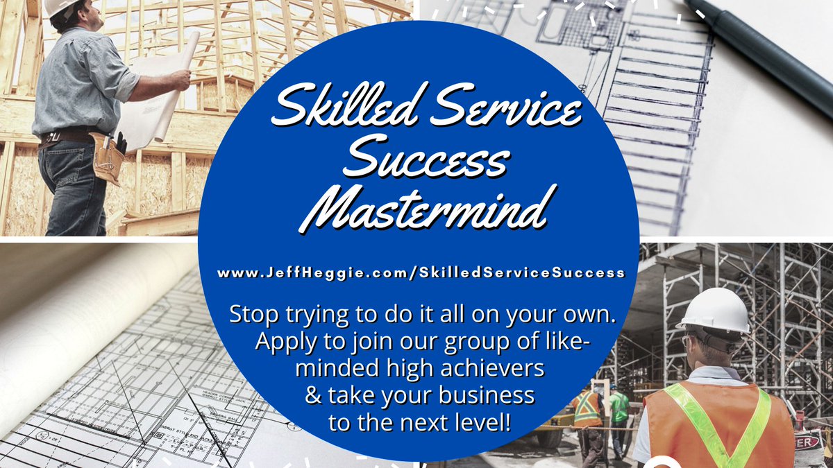 JeffHeggieCoach's tweet photo. Find out more & apply at https://t.co/WvWNhPM5DZ
#BusinessOwner #skilledtrades #Business #smallbusinessowner #entrepreneur #mastermind #construction #homebuilder #SkilledServices https://t.co/AWEvphmOAe