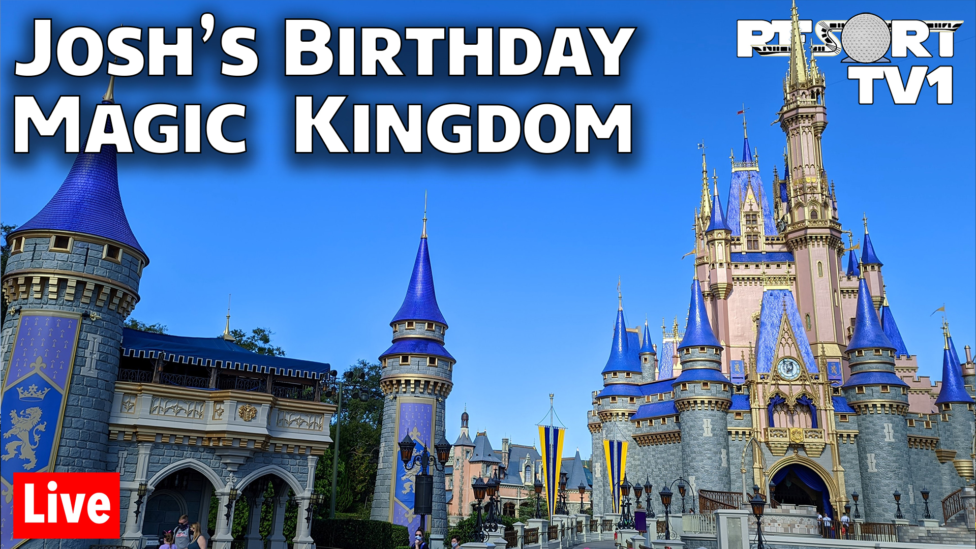 ResortTV1 on Twitter "Join us at 500pm ET as we Celebrate Josh's Birthday at the Magic Kingdom