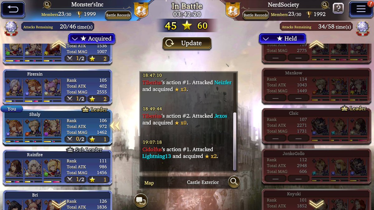 (🦁 Mufasa voice)
<a href="/claicyuzolt/">Claic</a> , IS THAT A CHALLENGE?!

#WOTVFFBE #guildbattle