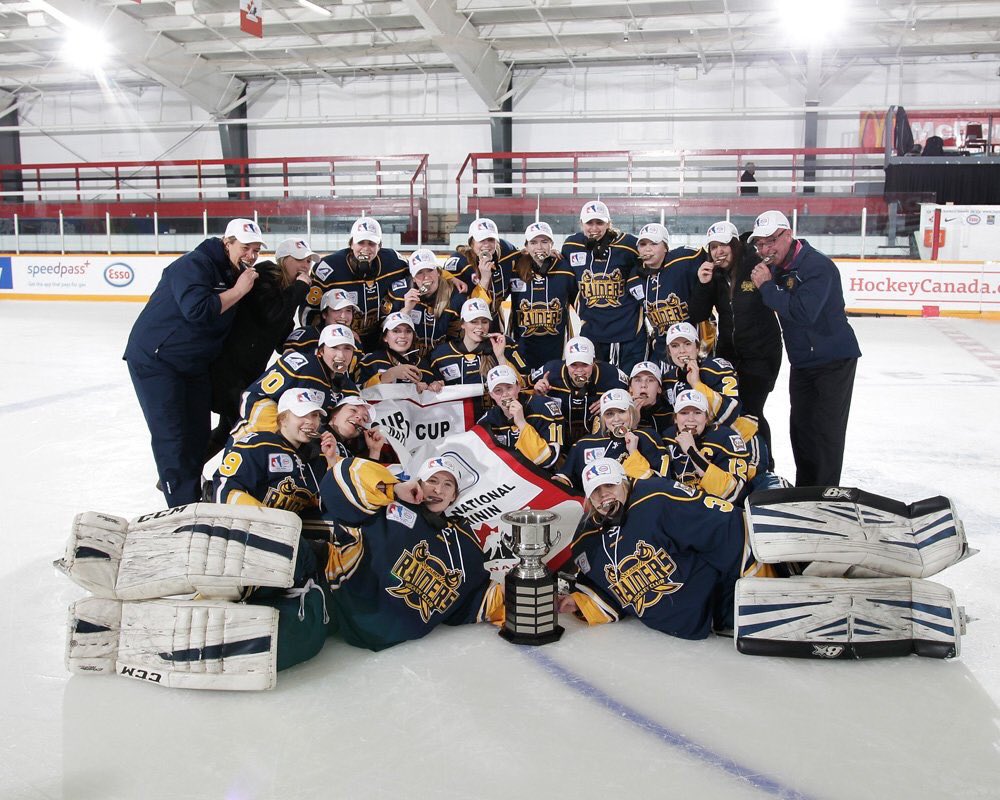 The memories keep coming... 4 years ago today was our first Esso Cup win, and in dramatic OT fashion! 🏆 

#NationalChamps #EssoCup
