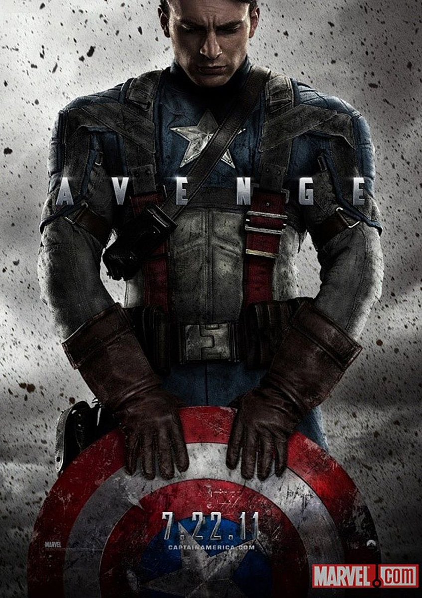Captain America : First Avenger by Joe Johnston ( 2011 ) Hormis CW qui est plus frais dans ma tête, Cap 1 et 2 j’avais peu de souvenir et surtout de mauvais souvenirs. Au final je le redécouvrir avec plaisir. Il est pas si mal et j’apprécie un peu plus Cap.Curieux du 2.7.5/10