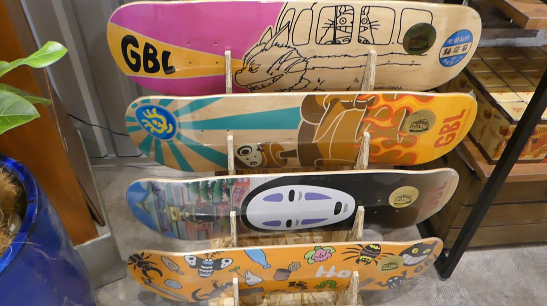 ジブリ スケボー カオナシ GBL スケートボード かおなし GBL】千と千尋