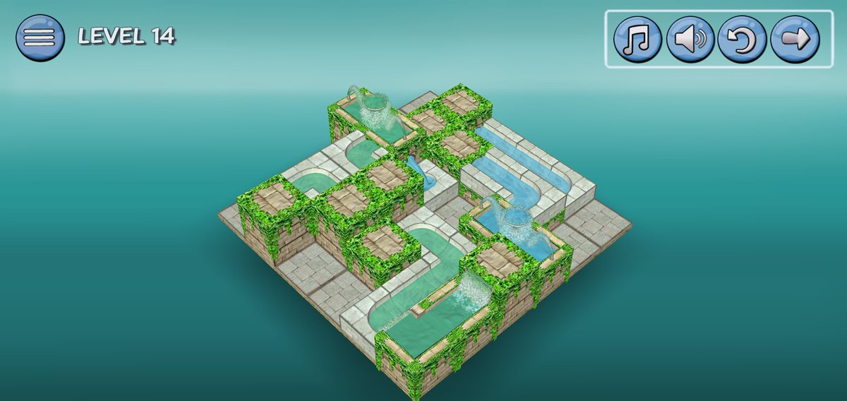 mashiroruka's tweet image. これはムズかった😅
#Flowwater