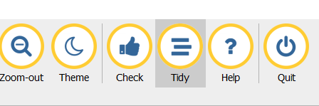 MrsChom's tweet image. I'm loving the new "Tidy" addition to Mu v 1.1.0  *very* useful! 👍 #codewithmu #python