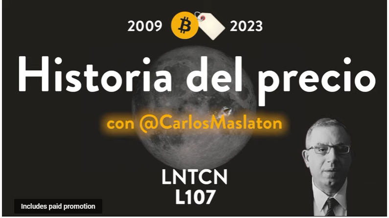 CarlosMaslaton's tweet image. Mis declaraciones para el podcast de @lunaticoin con un análisis total sobre la historia de precios del Bitcoin, desarrollo jamás expresado de este modo. Seguir este link: youtube.com/watch?v=5foxfW…