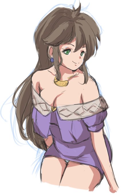 #徳大寺舞 #銀河お嬢様伝説ユナ
銀嬢伝お絵かき楽し
ラフかんりょ～ 