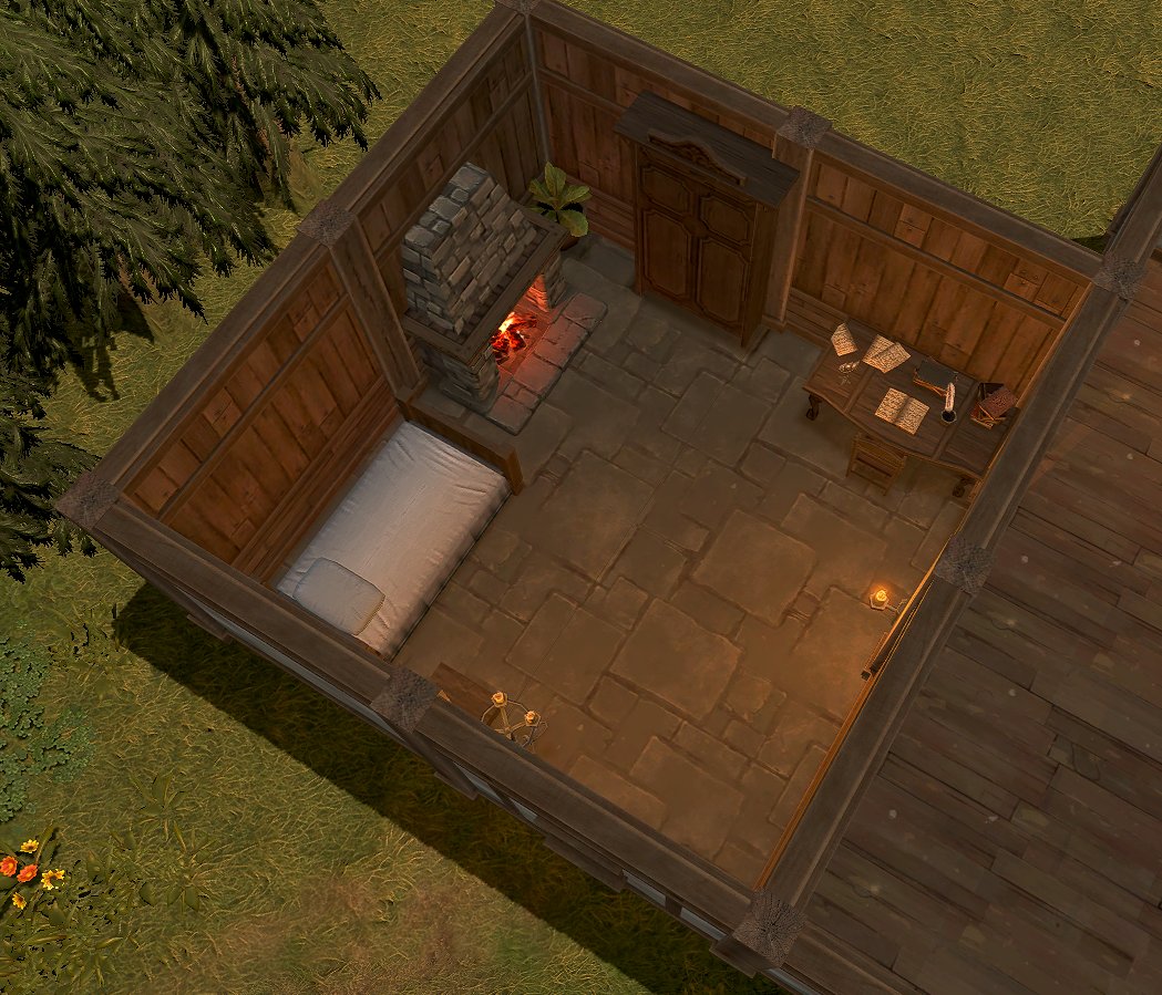 New addition to the Tavern Master! You can build hotel rooms where guests can spend the night. #gamedev #gamedevelopment #indiegame #games #videogame #ScreenshotSaturday #indiedev