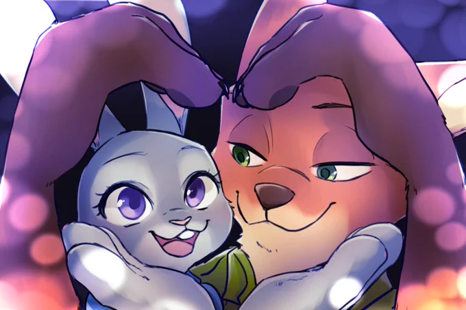 🦊❤🐰 