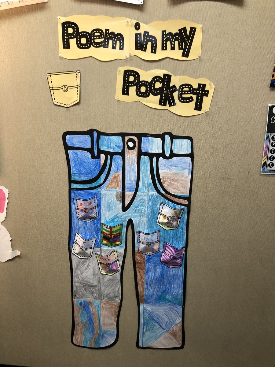 Mrs_Lipsitz's tweet photo. Poem in my pocket day! https://t.co/17w2uW2jGi