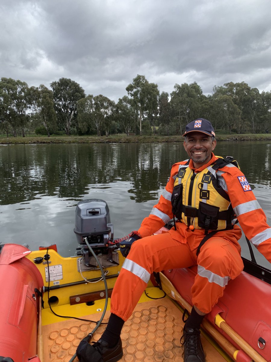 VICSESEssendon's tweet photo. As the control agency for floods we play a key role in flood and swift water rescues. With a fleet of boats, we are here to respond to misadventures or accidents. 🚤Always be safe around water. #flood #boating #15tofloat https://t.co/7Lg6alzQ6b