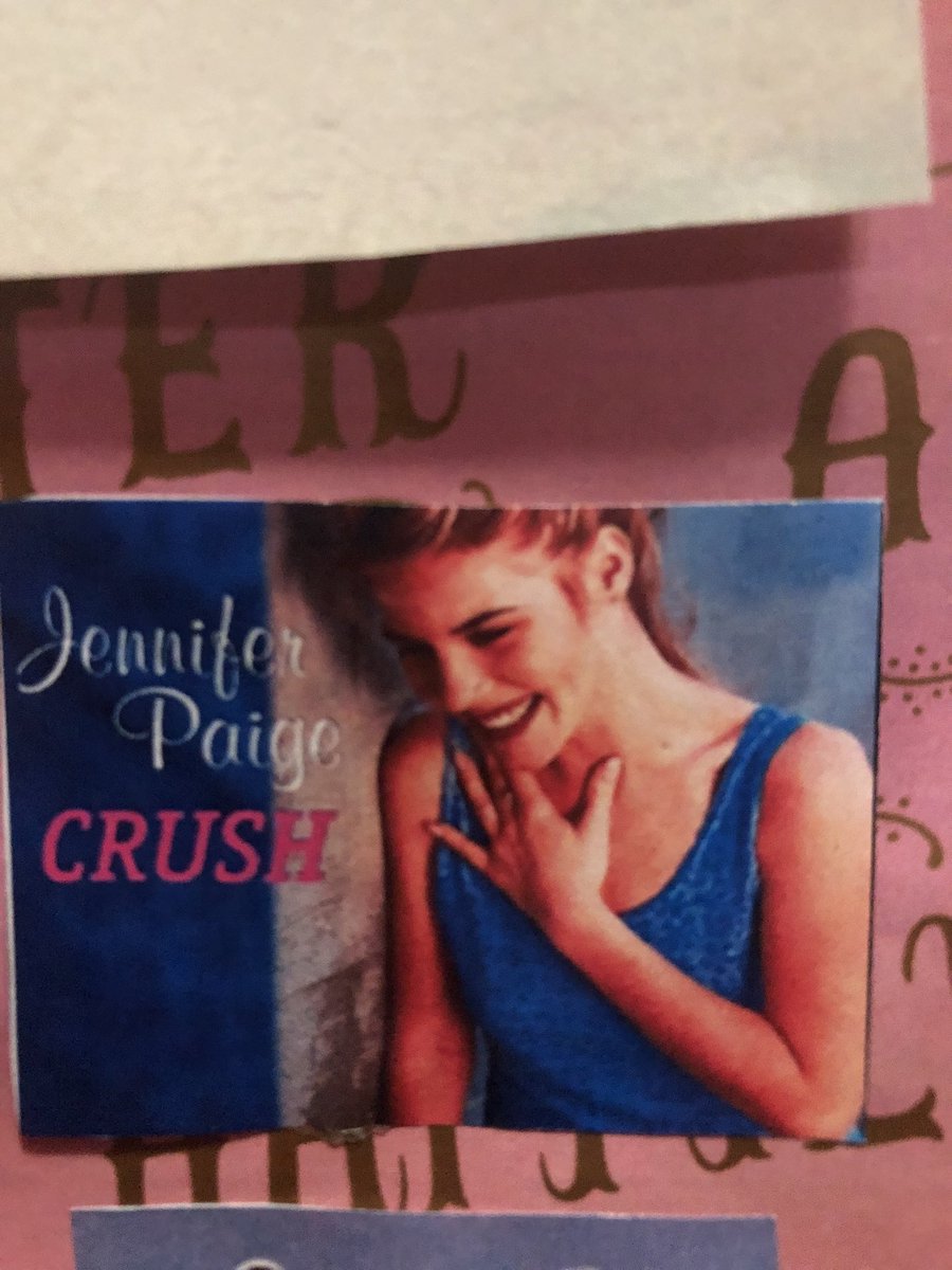 4/29/2021 - my featured artist collection of the day: @jenniferpaige1 1 1/2 in. x 2 in. Crush print on pink “happily ever after” paper Simply Irresistible DVD movie (featured song: “Busted”)Crush cassette singleself-titled album CD (disc only)