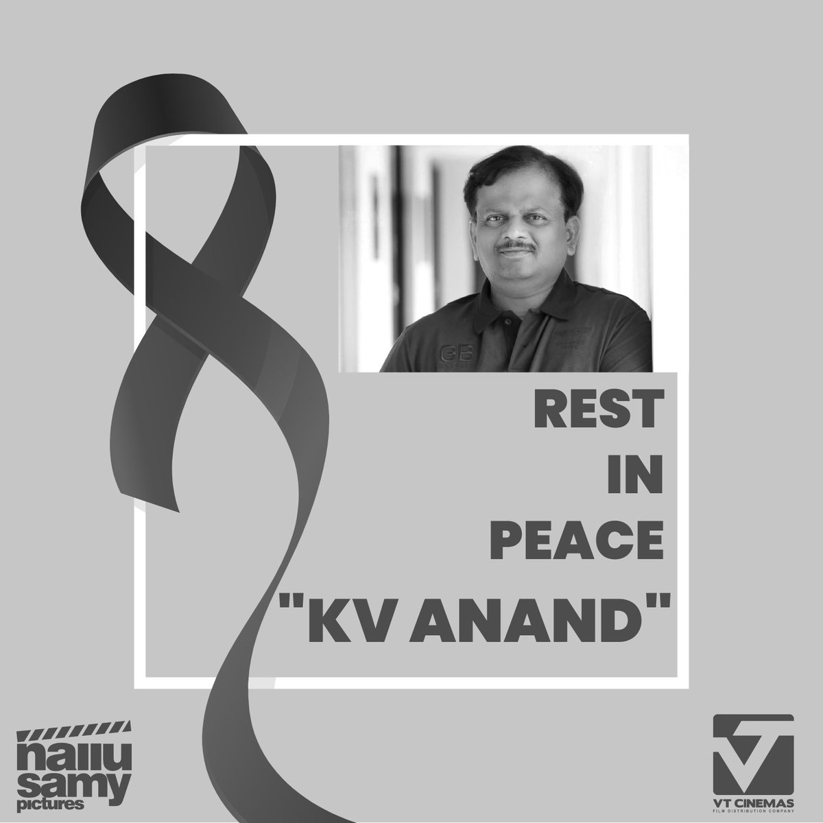 Rest in peace! <a href="/anavenkat/">anand k v</a> sir..Deep condolences to the family 💔

#RIPKVAnand #KVAnand