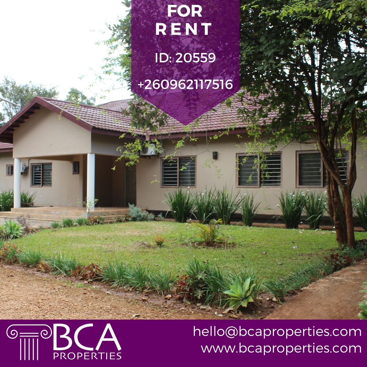 Executive 4 bedroom villa to rent in Leopards Hill
See more details 👉: bcaproperties.com/property/execu…
#bcaproperties #Zambia #property #realestate #realestatelife #letsguide #ExecutiveHomes #LeopardsHill #LusakaZambia #fridayvibes