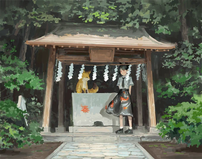 #今月描いた絵を晒そう 