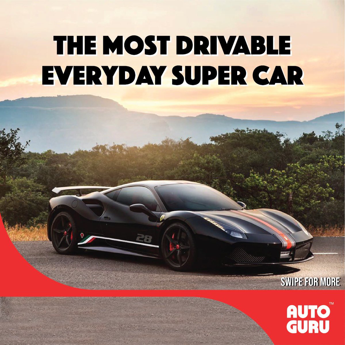 AutoGuru_India's tweet photo. There is no other feeling in this world that can come close to ogling at a red hot Ferrari. The 488 GTB is no exception to this rule and boy does it make your heart skip a beat every time the engine purrs. To know more, click: https://t.co/nKBUgL82sP 

#Ferrari488GTE #Ferrari https://t.co/enJQSu9cqh