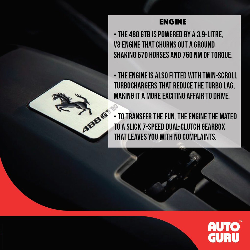 AutoGuru_India's tweet photo. There is no other feeling in this world that can come close to ogling at a red hot Ferrari. The 488 GTB is no exception to this rule and boy does it make your heart skip a beat every time the engine purrs. To know more, click: https://t.co/nKBUgL82sP 

#Ferrari488GTE #Ferrari https://t.co/enJQSu9cqh