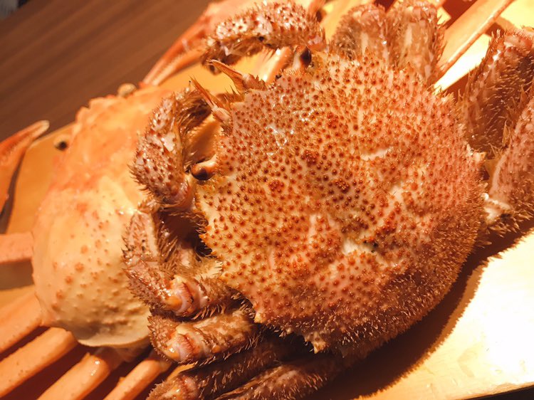etchumaika's tweet photo. おはようございます☀
魚津産の毛蟹入荷しました！
本日もよろしくお願い致します🦀🦀

#越中舞華
#富山
#魚津
#居酒屋
#毛蟹
#寿司
#刺身 https://t.co/Q6vmgs2TXK