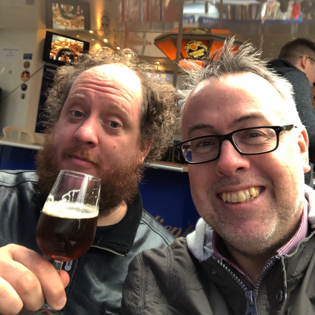 hsenden's tweet photo. @TimOphetBroek @KINKpuntnl #vipfriday het viel mee, maar of dat door het lekkere Eisbock/Aventinus van Schneider Weisse kwam ? 😉 https://t.co/rINByv7gMl