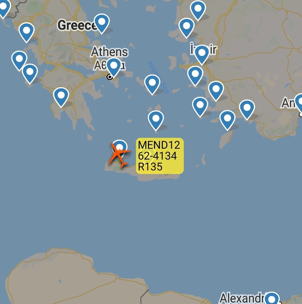 is_keelu's tweet photo. #USAF
Boeing RC-135W Rivet Joint
#MEND12 62-4134 #SIGINT https://t.co/SgYqi3gGlZ