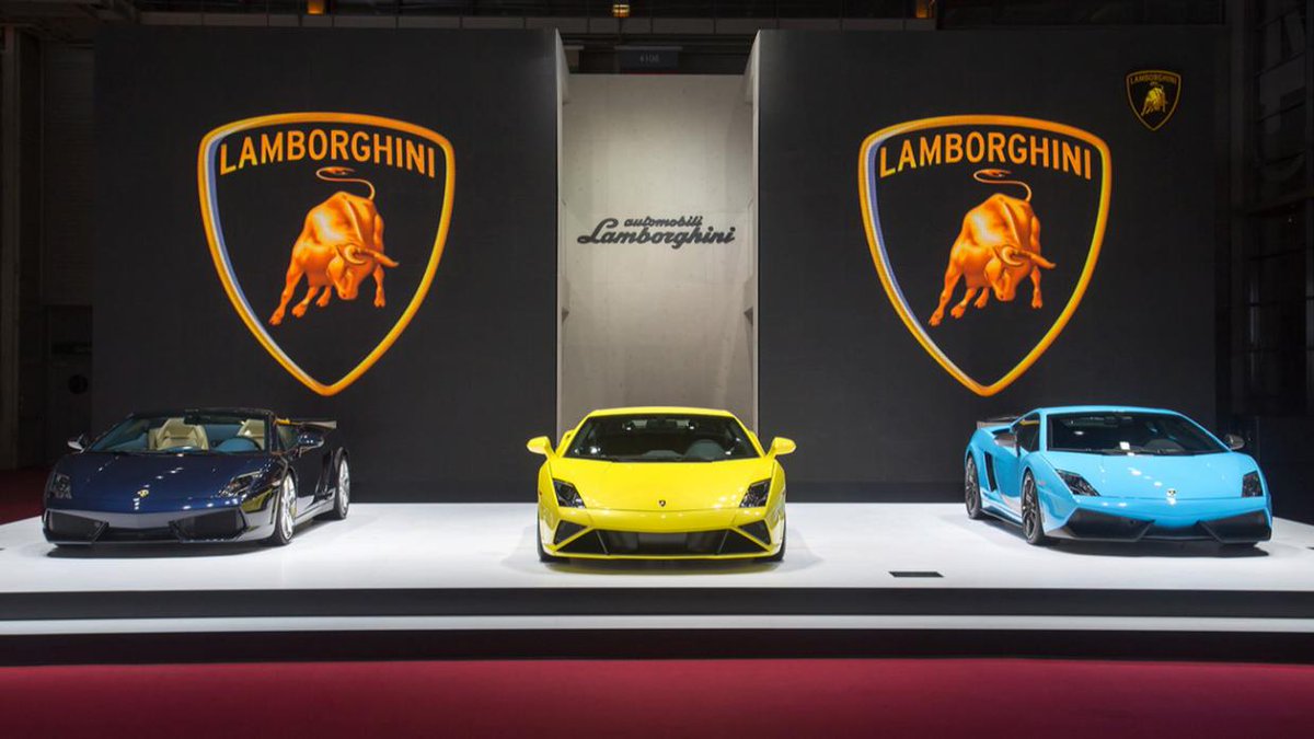 10. Lamborghini (1963): When tractor builder Ferruccio Lamborghini first started his business making agricultural machinery, his logo was a triangle with the initials of his company splashed about the place.