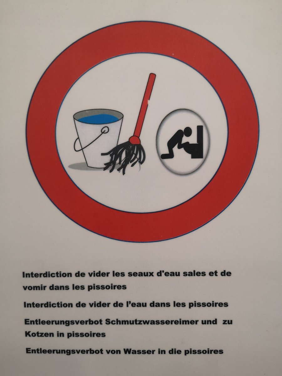 f34: the military is probably the only place where you have signs that you're now allowed to puke in the urinal