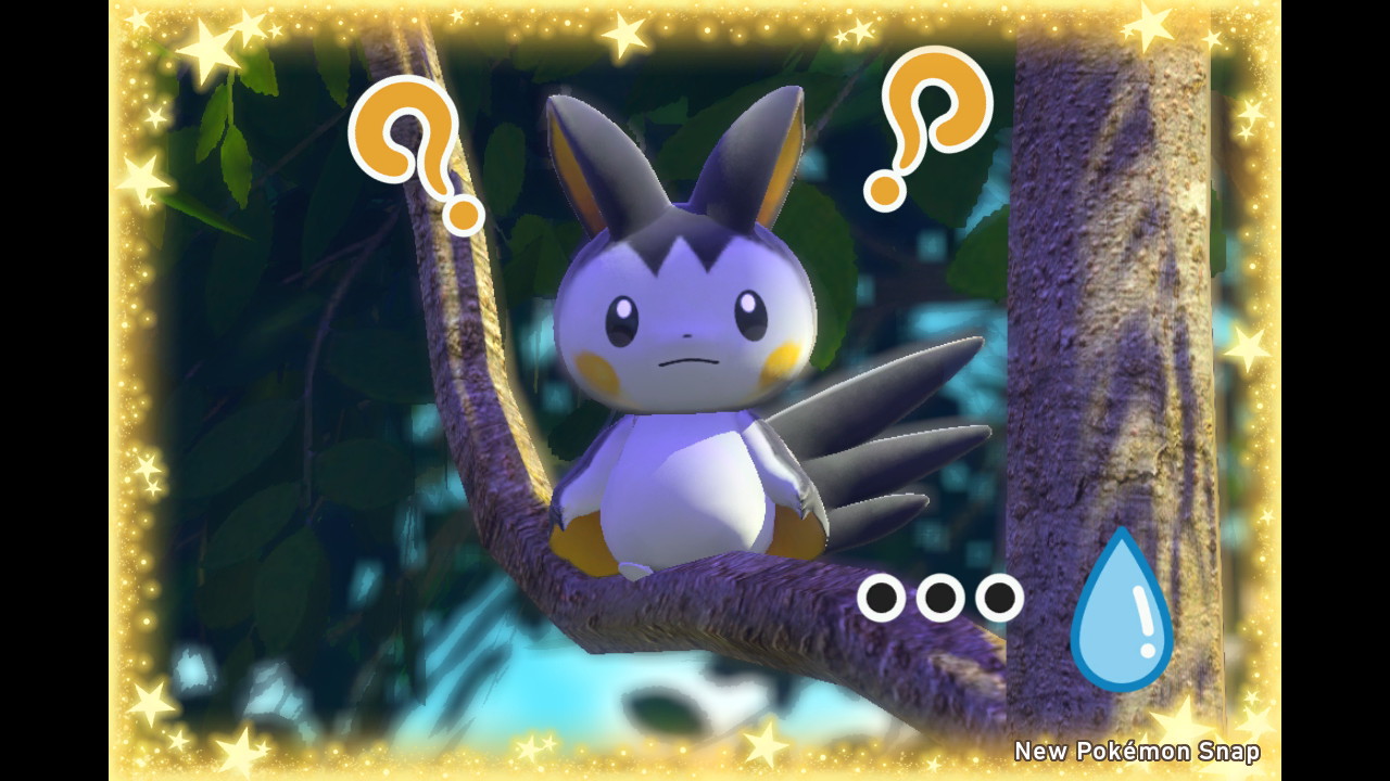 ほたて てて 大変貴重な真顔のエモンガです笑笑 Newポケモンスナップ Newpokemonsnap Nintendoswitch