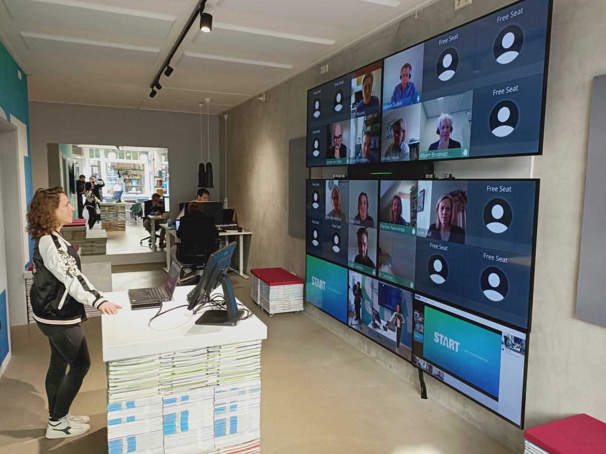 Met haar eigen virtuele klaslokaal wil <a href="/noordhoff/">Noordhoff</a>  iedereen in het beroepsonderwijs de mogelijkheden aanreiken om onderwijs interactief te maken. Docenten kunnen zelf ervaren hoe het is om les te geven in de collegezaal van de toekomst. avex-int.com/nl/nl/fysieke-… #virtualclassroom