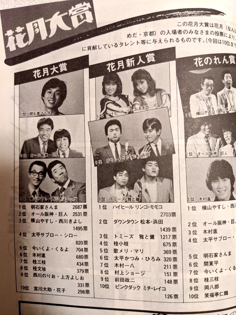 Hashtag うめだ花月 Pe Twitter