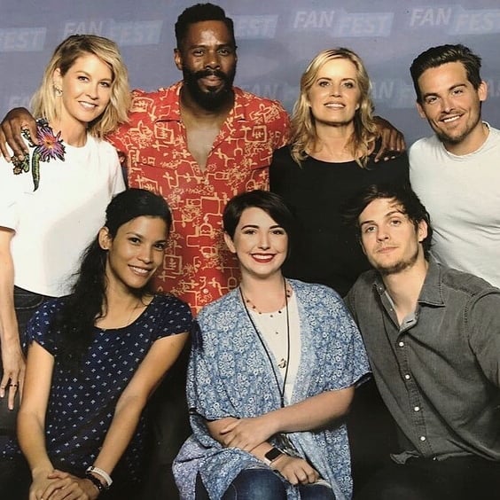 Look at them #kimdickens #colmandomingo #jennaelfman #danielSharman #danaygarcia