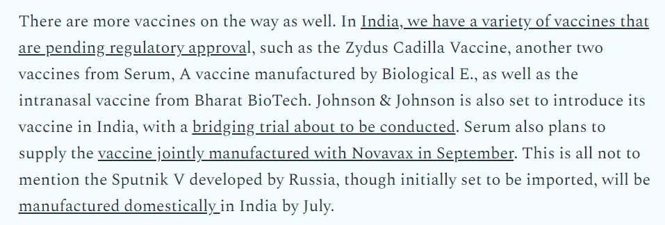 A variety of vaccines are at various stages of production, clinical or bridging trials. This will all take time, however. ( https://chhit.substack.com/p/erooms-law-might-be-broken-partially)