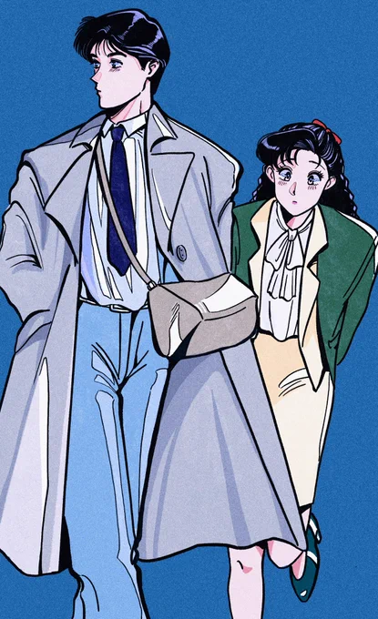 実は意外とあんまり描いてない90年代
東京ラブストーリー観てたら描きたくなりましてん 
