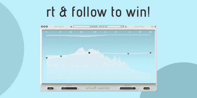 E0N5c6RXsAEXiHJ?format=jpg&name=small - WIN the Smooth Operator Intelligent Signal Balancer Plugin offered by BABY Audio