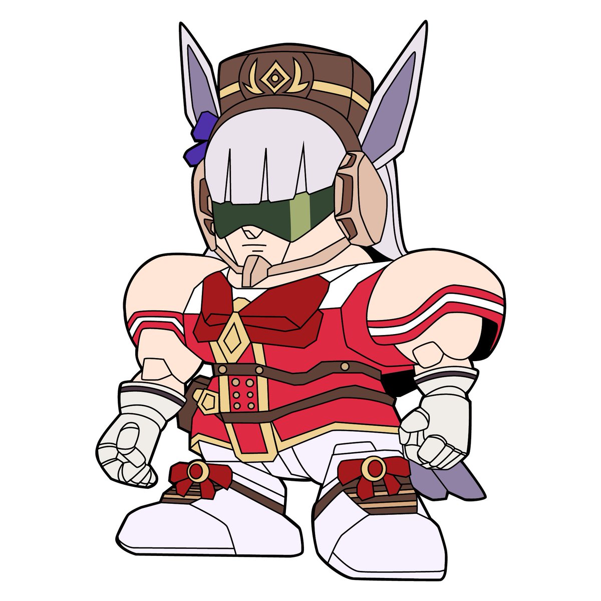 ウマ娘イラスト0430 ゴルシウィーク１日目 ロゴの座をゴルシに奪われ地面に泣き伏すスペちゃん 2ページ目 Togetter