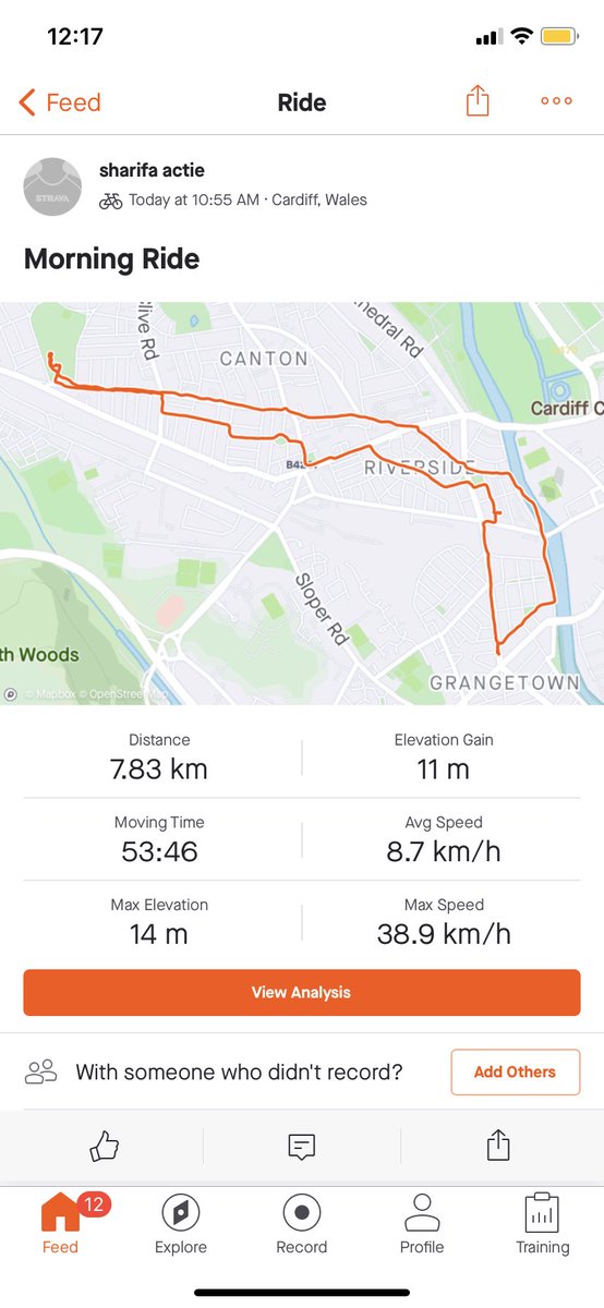 Bike ride to Victoria park this morning 🚴👏🏽 @YsgolHamadryad @AJ_SEWales #BigPedal #BigPedalWin #physicalactivities