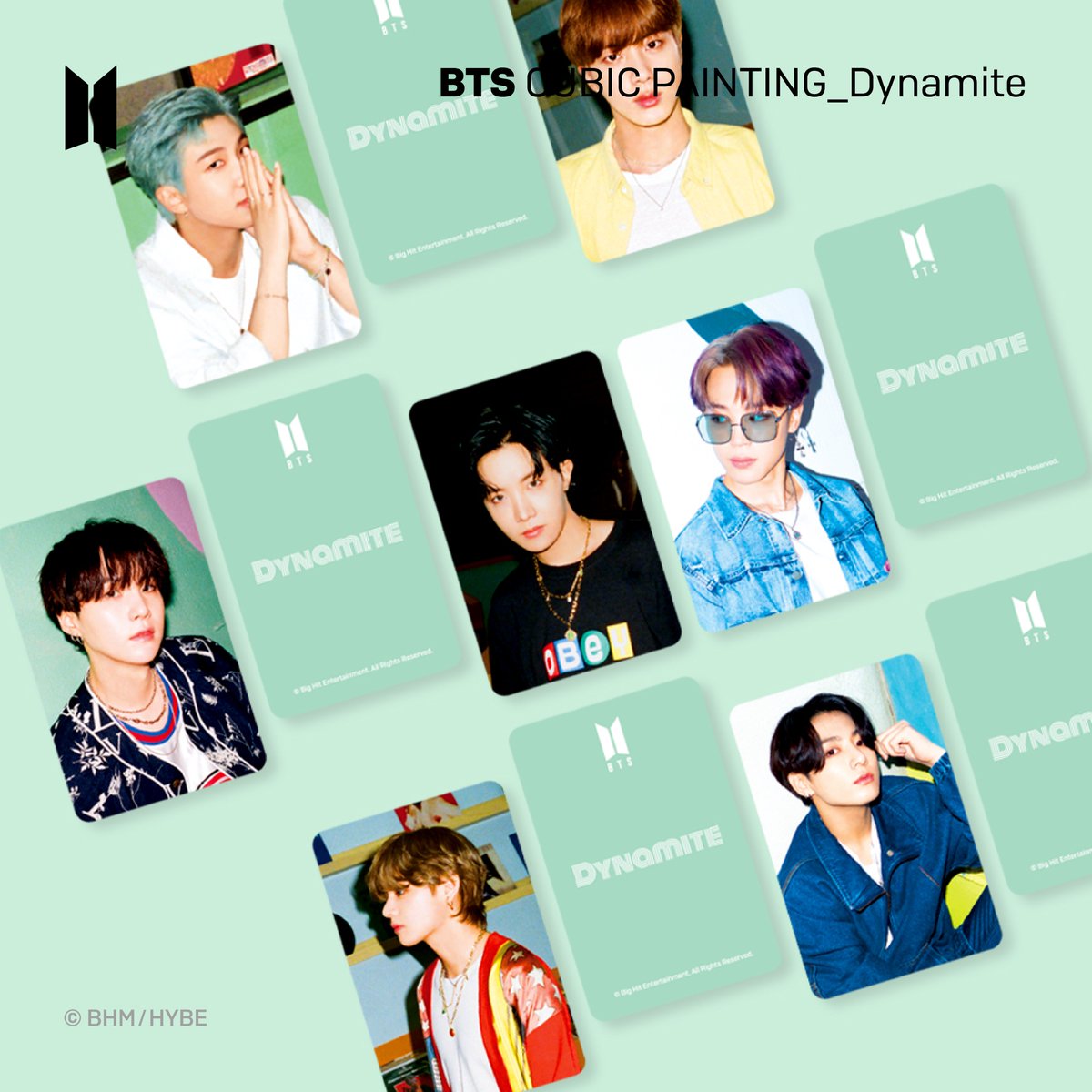 [April 2021] Newly Launched Licensed Products!BTS Dynamite  @ilovepainting__ Cubic Painting available in Japan, Korea and the USA