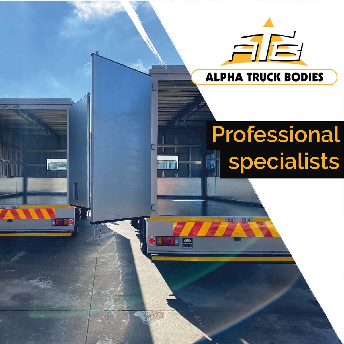 Talk to us about your truck body needs!

011 420 0170 |011 420 0160 
info@alphatb.co.za | alphatb.co.za
.
.
#alphatruckbodies #truckbodies #trucksofinstagram #offroad #tautliner #vanbodies #van #bodies #flat #deck #dropside