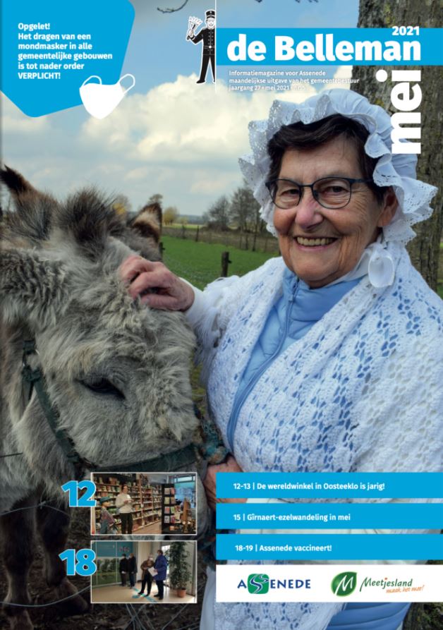 De Belleman van mei is er met het laatste nieuws van het vaccinatiecentrum, een blik op de Gîrnaert-ezelwandeling, de winnaars van de wandelzoektocht van de bib en nog zoveel meer. Veel leesgenot en fijn 1 mei-weekend iedereen!  📰👇debellemanonline.be/books/2021-05-…