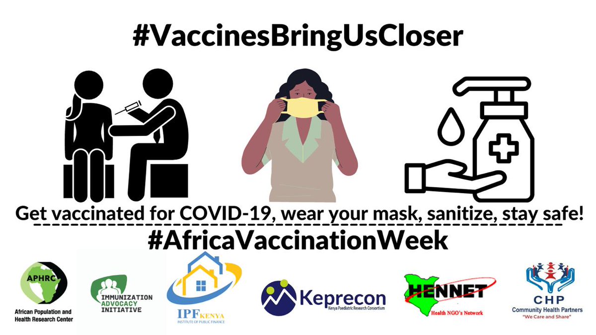 Vaccines bring us closer to doing what we love with those we love
#AVW2021
#VaccinesWork
#everyshotcouts
#protectedTogether