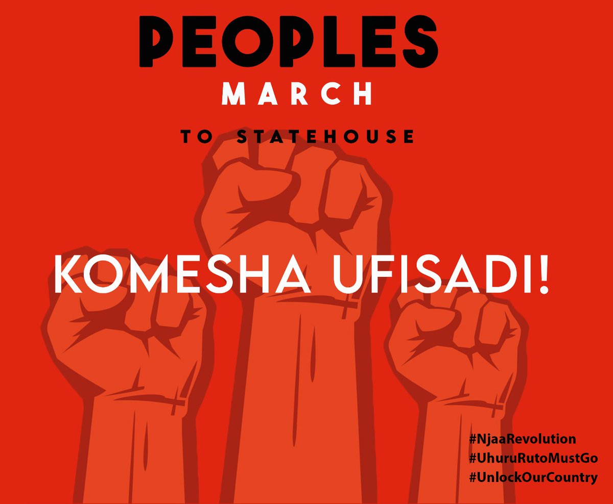 Millions are lost to corruption daily and we are still good and comfortable about that? Yet they claim there are no enough oxygen cylinders? Greedy! Selfish!
#PeoplesMarchToStatehouse