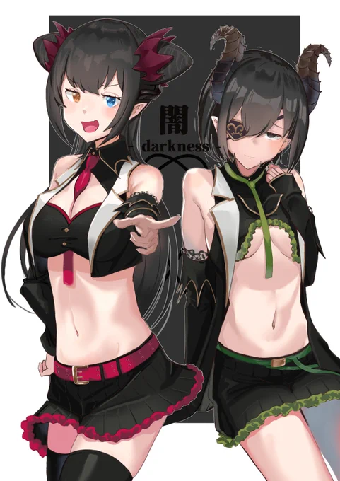 ライブお疲れ様
闇パト・ミコ
#パトミコライブ 
#パトラのアトリエ #ミコのえほん 