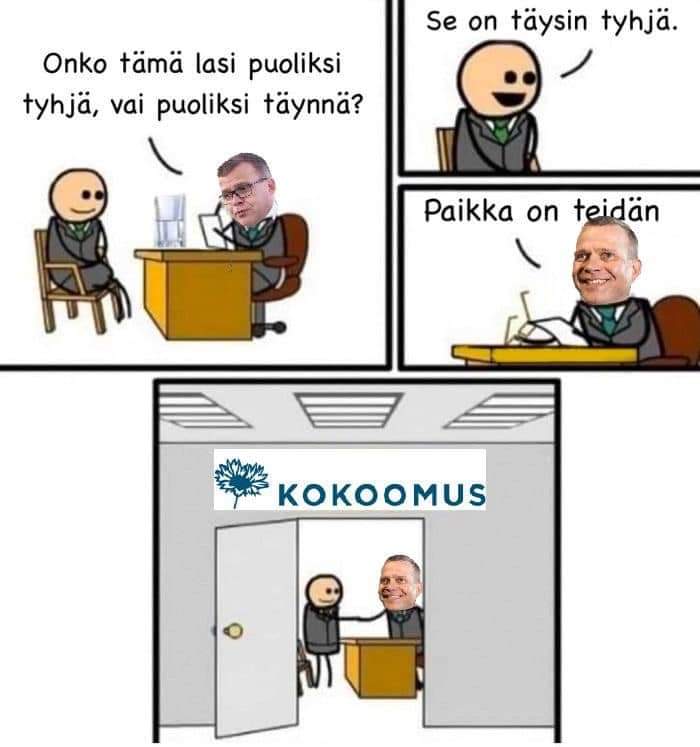 JuhaKarjalaine's tweet image. Tuli vastaan :D
#kokoomus #elpymispaketti