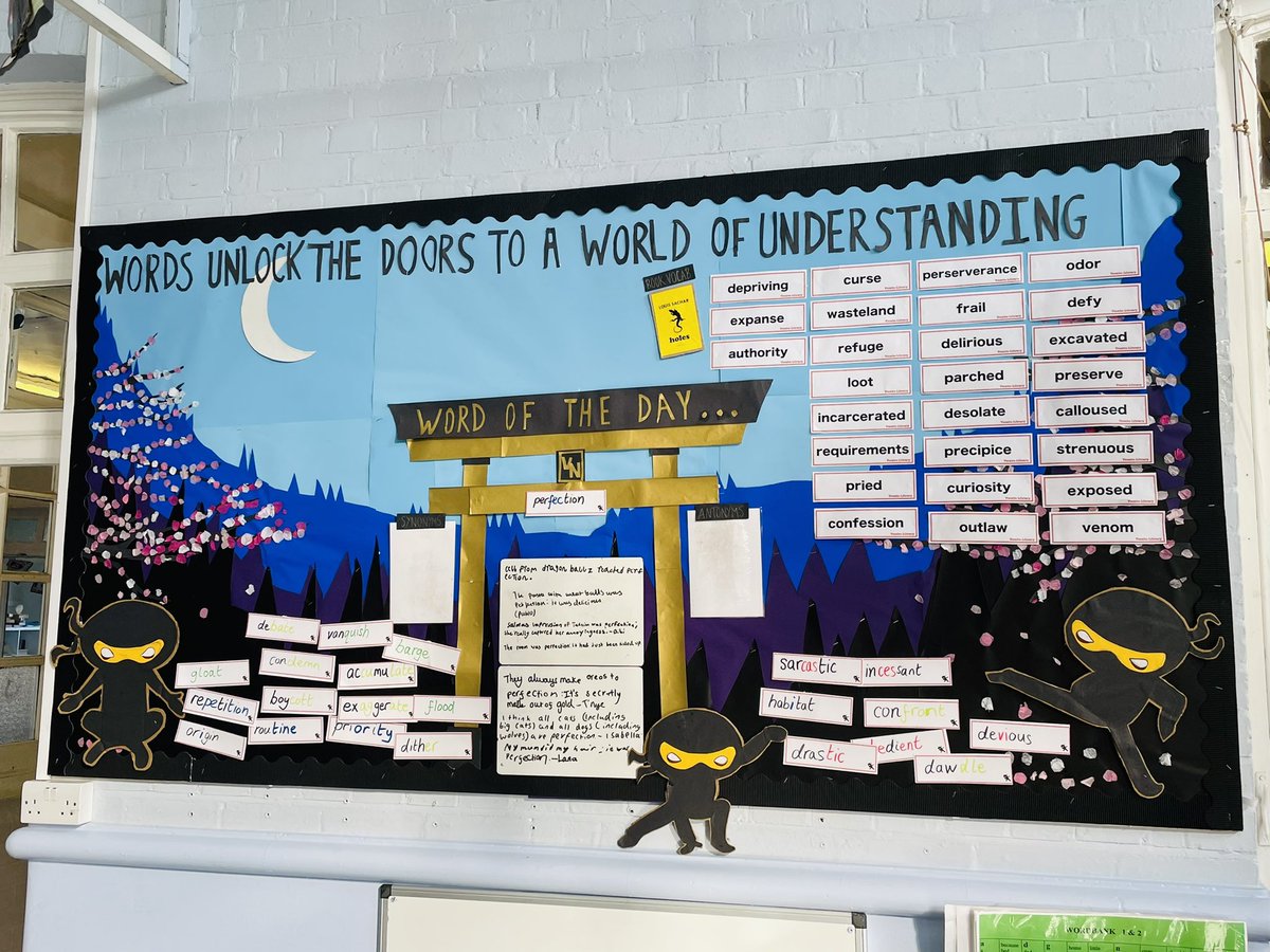 New <a href="/VocabularyNinja/">Vocabulary Ninja</a> display in full action now.  Probably time to catch up with marking. 😅